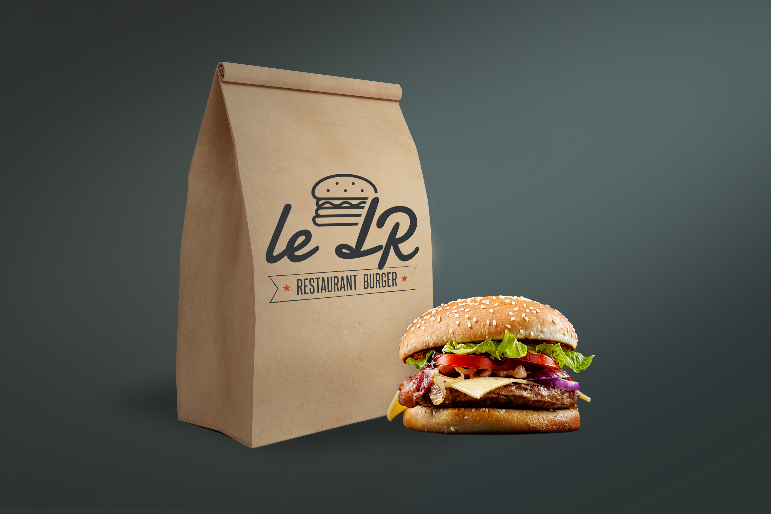 Burger Le LR Identité visuelle 