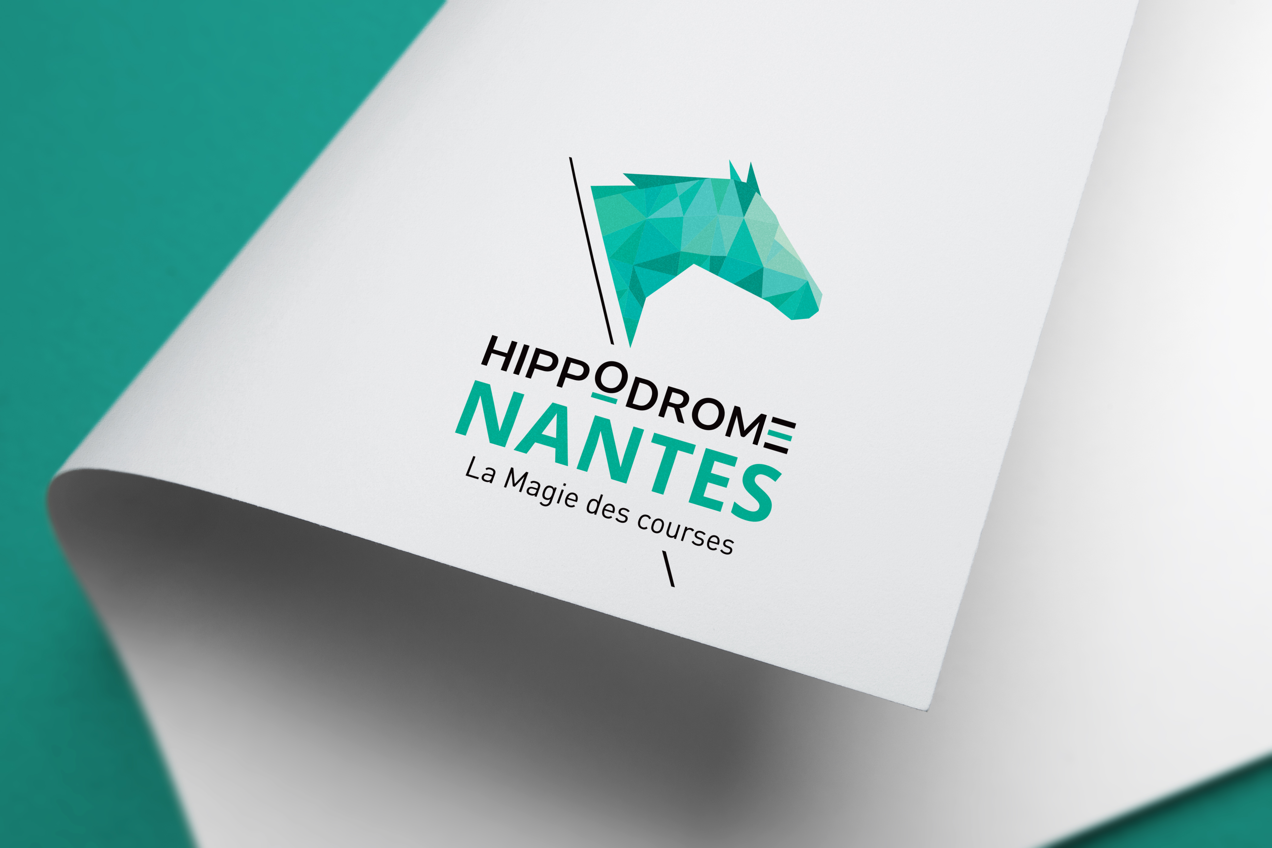 Hippodrome de Nantes identité visuelle