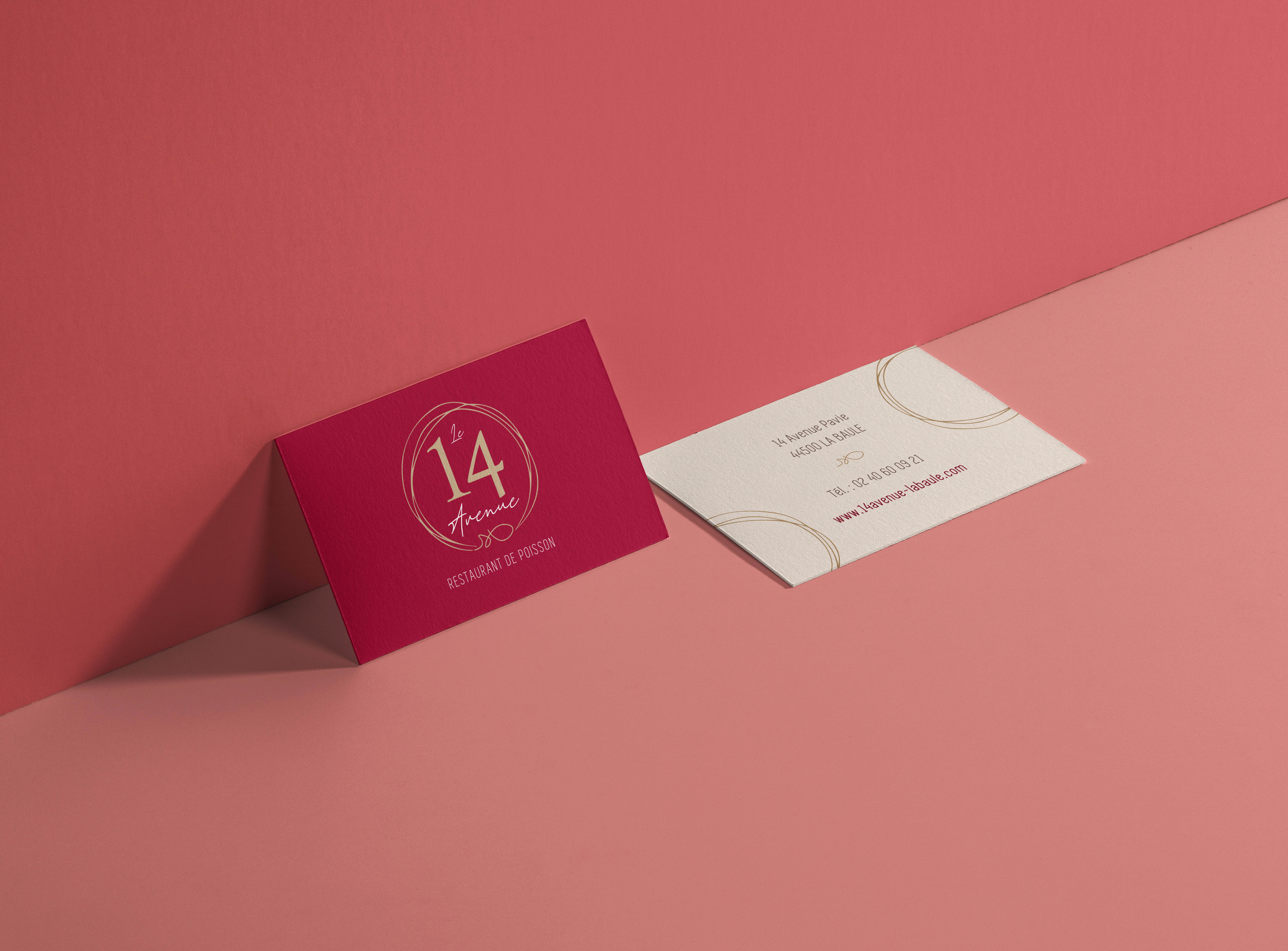 Logo restaurant 14 avenue la baule