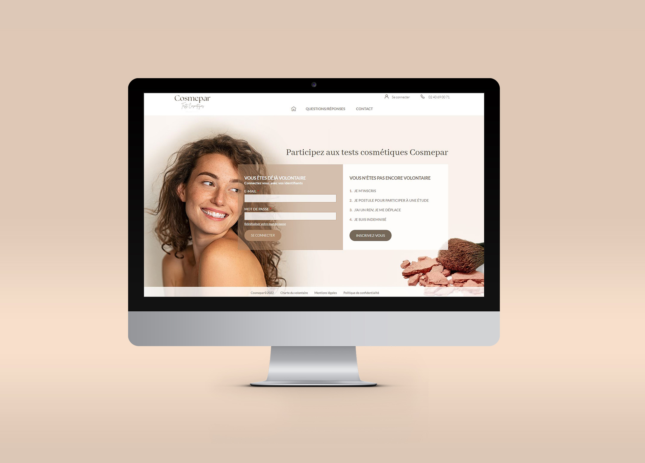 Cosmepar Refonte Webdesign