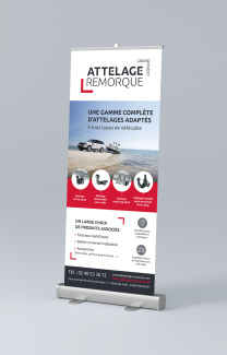 Roll Up salon professionnel attelage remorque