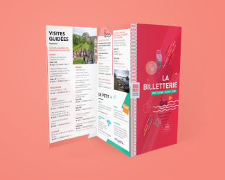 dépliant billetterie