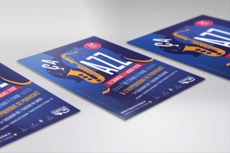 Affiche soiree jazz pornichet